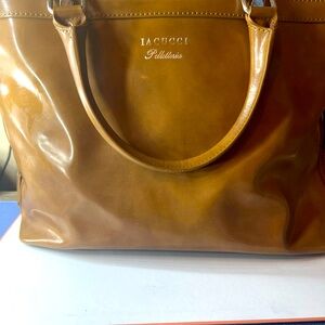 IACUCCI Pelleteria Genuine Leather Handbag Made in Italy